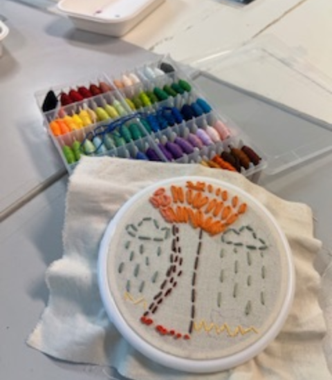 DIY Broderie-crochet-petite couture
